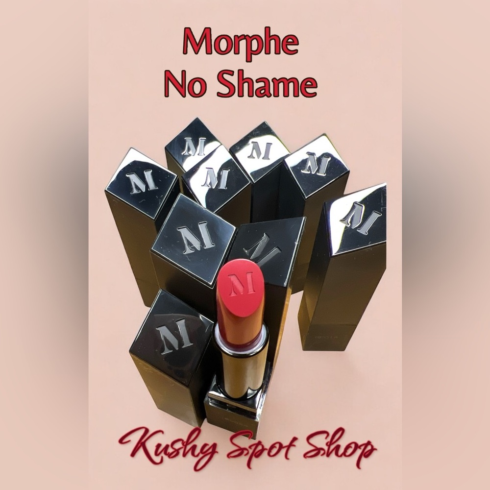 Morphe Cream “No Shame” Dark Red Lipstick 💋💄NEW